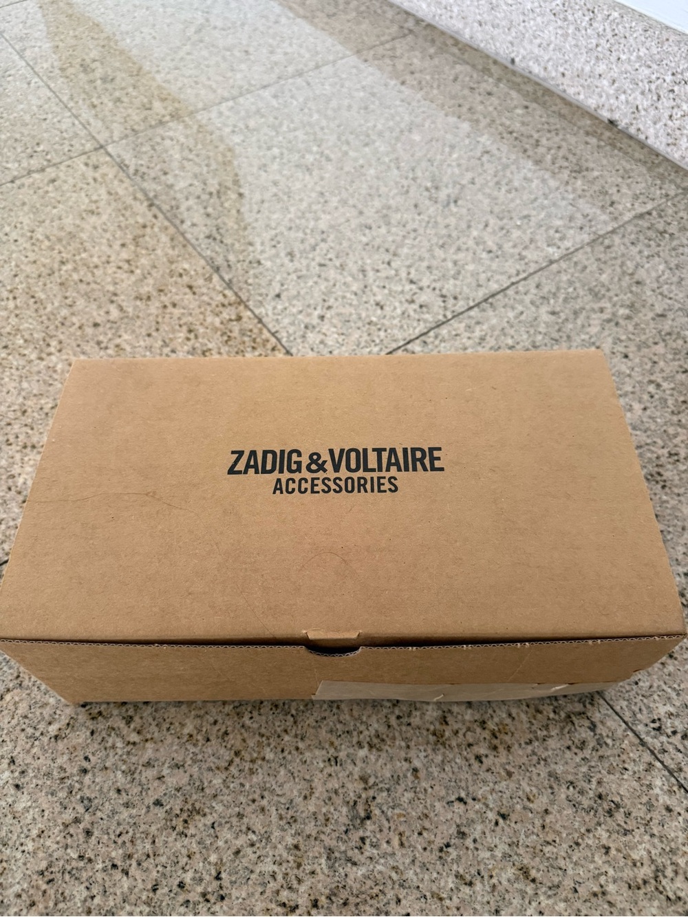 Zadig & Voltaire Tan Accessory Case Box